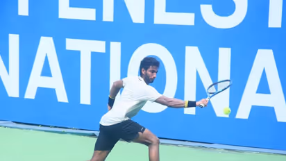 Manish Sureshkumar. (Photo: DLTA/Fenesta Open)