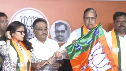 TMC MPs Sushmita Dev, Sukhendu Sekhar Roy, Prakash Chik Baraik join BJP (Photo/ANI)