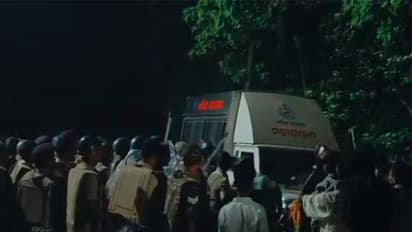 Police during the clash (Photo/ANI)