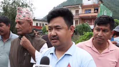 Sitaram Pulaimer, a resident of Likhu Rural Municipality Ward 1 (Photo/ANI)