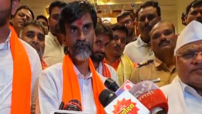 Activist Manoj Jarange Patil (Photo/ANI)