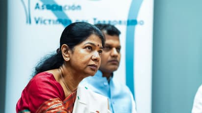 DMK leader Kanimozhi (File Photo/ANI)