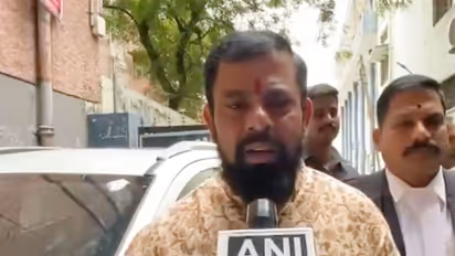 BJP MLA T Raja Singh (Photo/ANI)