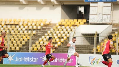 Punjab FC and East Bengal in action. (Photo: Punjab FC)