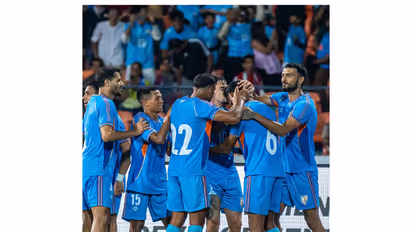India men's football team. (Photo: X/ @IndianFootball)
