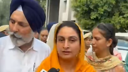 Shiromani Akali Dal (SAD) MP Harsimrat Kaur (Photo/ANI)