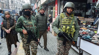 CRPF camp at Gogunda Hill in Chattishgarh (Photo/ANI)