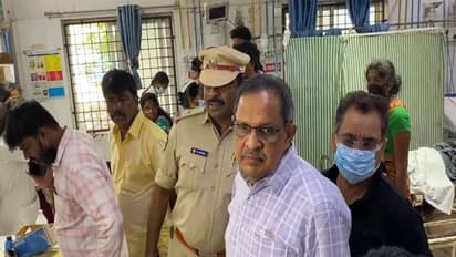 Apprehended individuals waiting for medical examination (Photo/ANI)