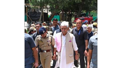 Jammu and Kashmir LG Manoj Sinha (Photo/@manojsinha_)
