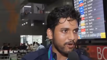 Indian shooter Rudrankksh Patil. (Photo: ANI)