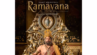 New poster from Ramayana (Photo/instagram/@worldoframayana)