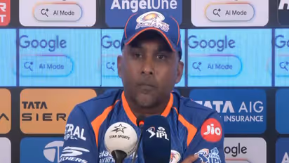 MI head coach Mahela Jayawardene (Photo: ANI)