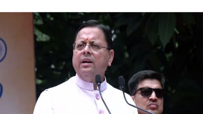 Uttarakhand Chief Minister Pushkar Singh Dhami (Photo/ANI)