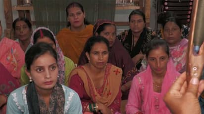 Women at handloom weaving and wool processing training (Photo/X/ANI)