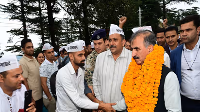 Himachal Pradesh Chief Minister Sukhvinder Singh Sukhu (Photo/ANI)