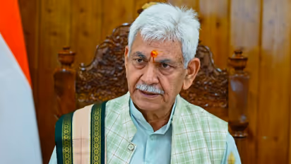 Jammu and Kashmir Lieutenant Governor Manoj Sinha (File Photo/ANI)