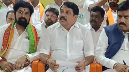 Tamil Nadu BJP President Nainar Nagendran (Photo/ANI)