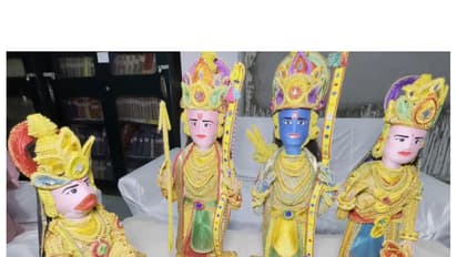 Artwork depicting Lord Ram, Lakshman, Sita, and Hanuman (Photo/ANI)