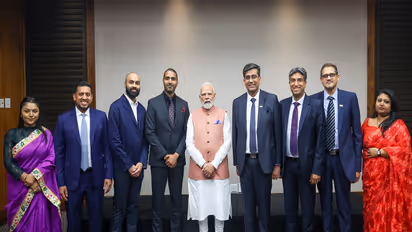 PM Modi meets Indian-origin tech entrepreneurs (Photo: @narendramodi/X)