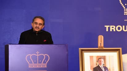 Minister of State for External Affairs Kirti Vardhan Singh represented the Indian side as Chief Guest at a reception hosted by the Embassy of Luxembourg in the national capital (Photo/X@KVSinghMPGonda)