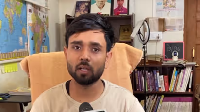 Ashutosh Yadav, the Kanpur youth who has penned a heartfelt letter to Prime Minister Narendra Modi (Photo/ANI)