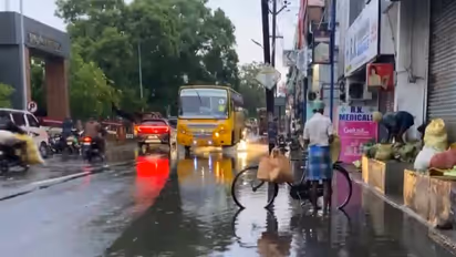 Heavy rainfall continues in Tamil Nadu (Photo/ANI)