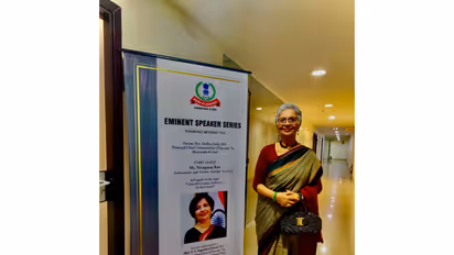 Former Foreign Secretary Nirupama Rao speaks on India-US ties, regional geopolitics, and the evolving strategic landscape amid US Secretary of State Marco Rubio’s India visit. (Photo/ANI)