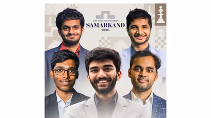 India (Open) squad for Chess Olympiad 2026. (Photo: X/ @FIDE_chess)