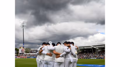 England's team players. (Photo/ANI)