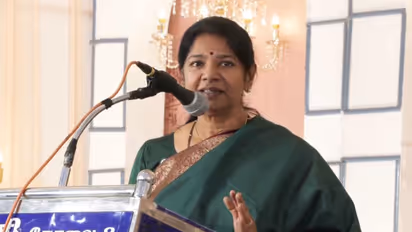 DMK Deputy General Secretary and MP Kanimozhi Karunanidhi (Photo/ANI)