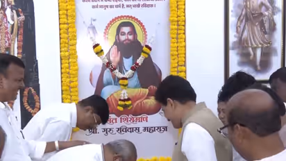 Union Minister Piyush Goyal attends Guru Ravidas 650th birth anniversary event (Photo/ANI)