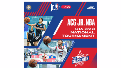 2026 ACG Jr. NBA 3v3 National Tournament will tip off on September 24 in Ahmedabad. (Photo: NBA)