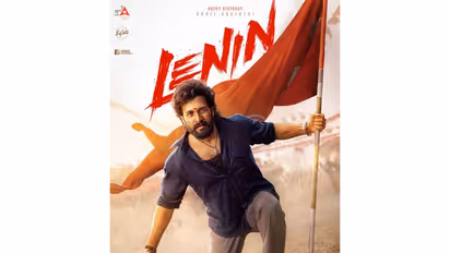 Lenin poster (Photo/Instagram@SitharaEntertainments)