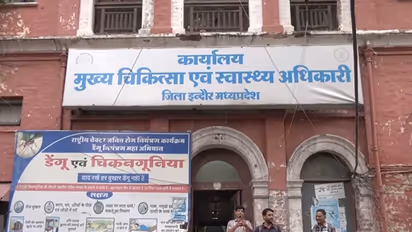 Indore CMHO office (Photo/ANI)