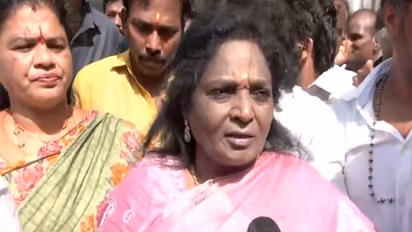 Former Telangana Governor and BJP leader Tamilisai Soundararajan (File Photo/ANI)