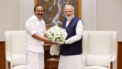 PM Narendra Modi (right) with Keralam Chief Minister V D Satheesan. (Photo/x/PMOIndia)