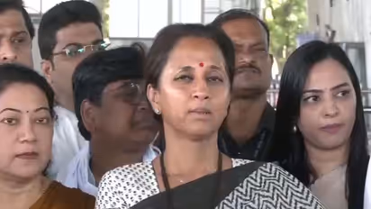 NCP-SP leader Supriya Sule (Photo/ANI)
