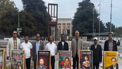 Visual from the Geneva exhibition (Photo/ANI)