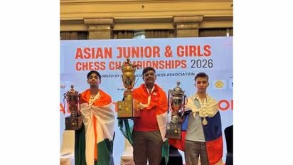 Asian Junior Classical Chess Championship 2026 medallists (Image: AJCCC)