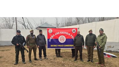 J-K Police intensifies crackdwn on drug trafficking in Ganderbal (Photo/JK Police)