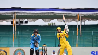 Mysore Warriors' Ritesh Bhatkal (Photo: Maharaja Trophy KSCA T20)