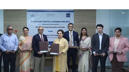 ADB partners with Schoolnet India Limited to bring digital learning to 30,000 government schools (Photo/ADB press release)