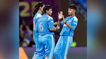 Deepti Sharma (centre). (Photo: ANI)