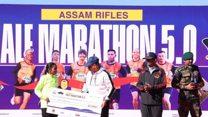 5th Edition of the Assam Rifles Half Marathon 2025 (Photo/AssamRifles)
