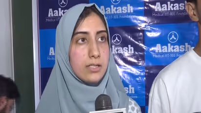 Jammu and Kashmir NEET UG-2026 topper Hadiya Nisar (Photo/ANI)