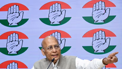 Congress MP Abhishek Manu Singhvi (Photo: ANI)