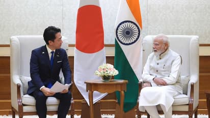 PM Narendra Modi meets Japan Defence Minister Shinjiro Koizumi (Photo/X@narendramodi)