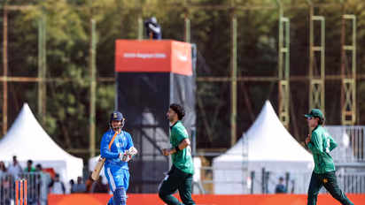 India batter against Pakistan. (Photo: ANI)