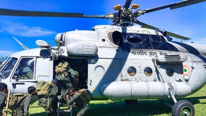 Rescue operations in Sri Lanka (Photo: X@IAF_MCC)