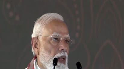 PM Modi in Pudicherry (Photo/ANI)